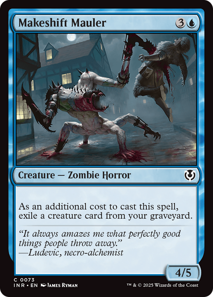 Makeshift Mauler (073) Foil - Innistrad Remastered