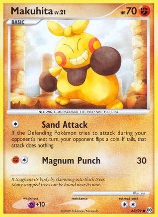 Makuhita (68) Reverse Holofoil - Arceus