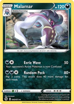 Malamar (45) Reverse Holofoil - Champions Path