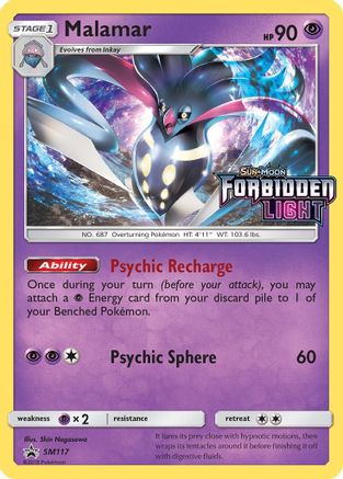 Malamar (Prerelease) (SM117) Holofoil - Black Star Promos