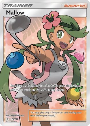 Mallow (Full Art) (145) Holofoil - Guardians Rising
