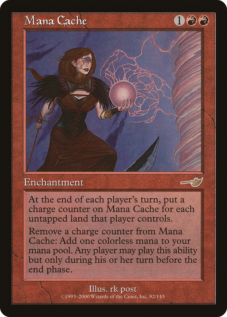 Mana Cache (092) Foil - Nemesis