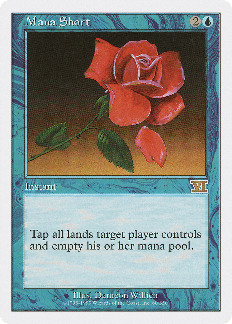 Mana Short (080) - Classic Sixth Edition