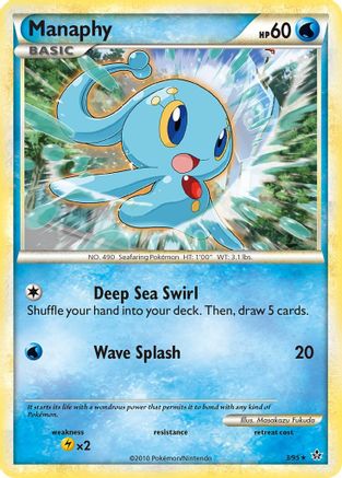 Manaphy (3) Holofoil - Unleashed