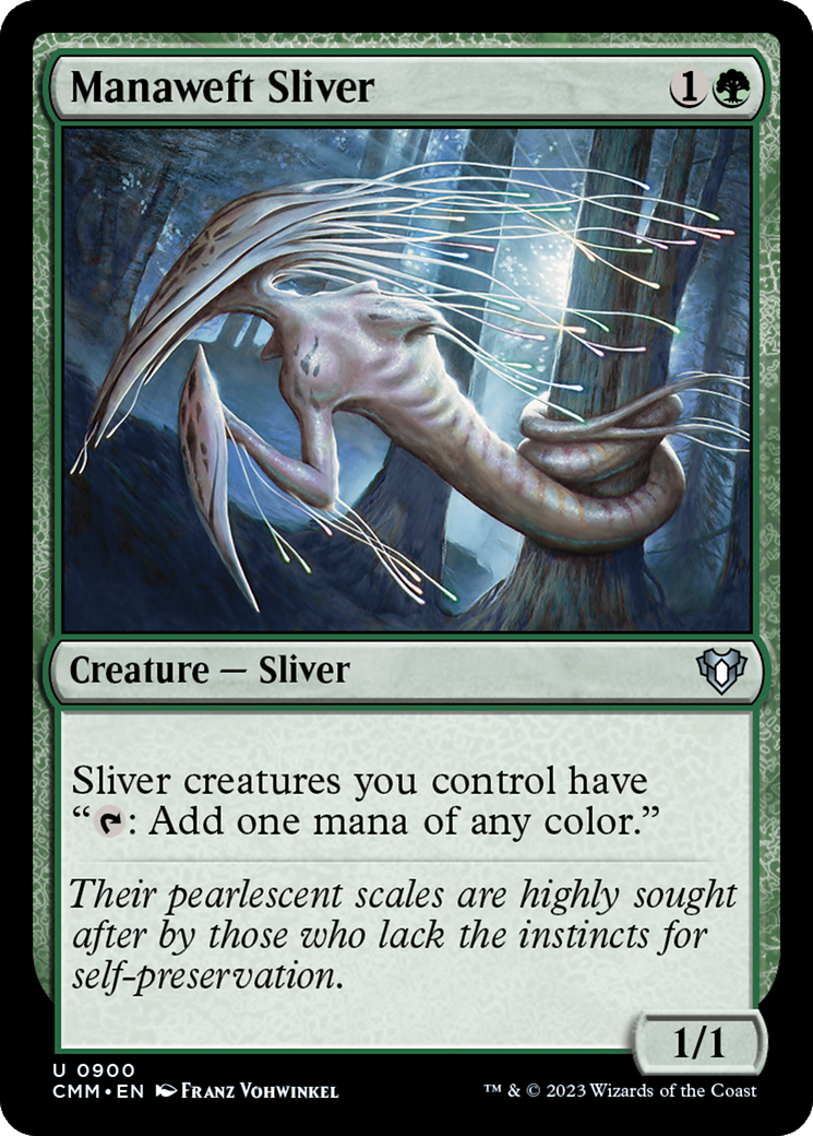Manaweft Sliver (900) - Commander Masters