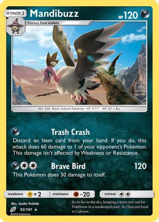 Mandibuzz (93) Reverse Holofoil - Team Up