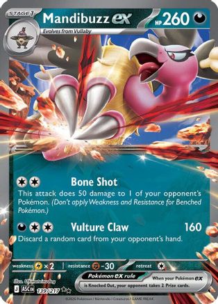 Mandibuzz ex (139) Holofoil - Ascended Heroes