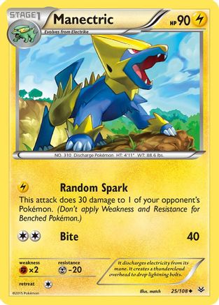 Manectric (25) - Roaring Skies