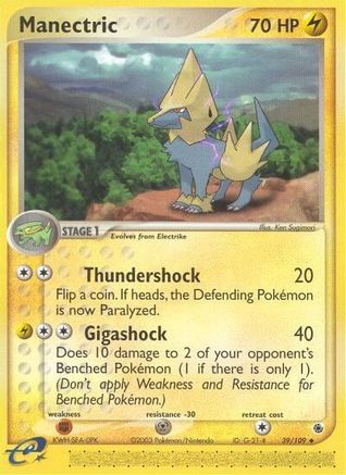 Manectric (39) - Ruby and Sapphire