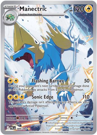 Manectric (89) Holofoil - Pitch Black