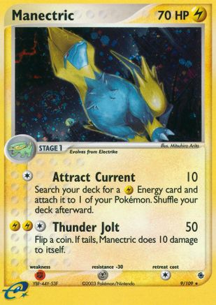Manectric (9) Reverse Holofoil - Ruby and Sapphire