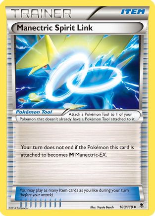 Manectric Spirit Link (100) Reverse Holofoil - Phantom Forces