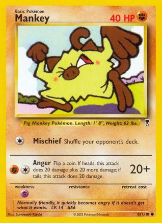 Mankey (81) - Legendary Collection