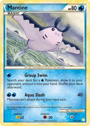 Mantine (45) - HeartGold & SoulSilver
