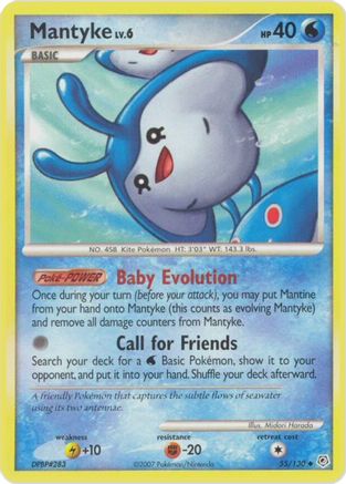 Mantyke (55) - Diamond & Pearl