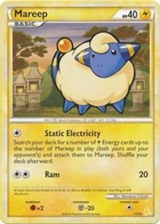 Mareep (13) - Trainer Kit: Gyarados & Raichu