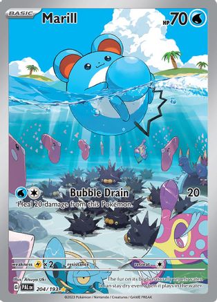 Marill (204) Holofoil - Paldea Evolved