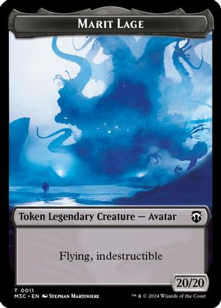 Marit Lage // Sand Warrior (11/23) - Commander: Modern Horizons 3 Tokens