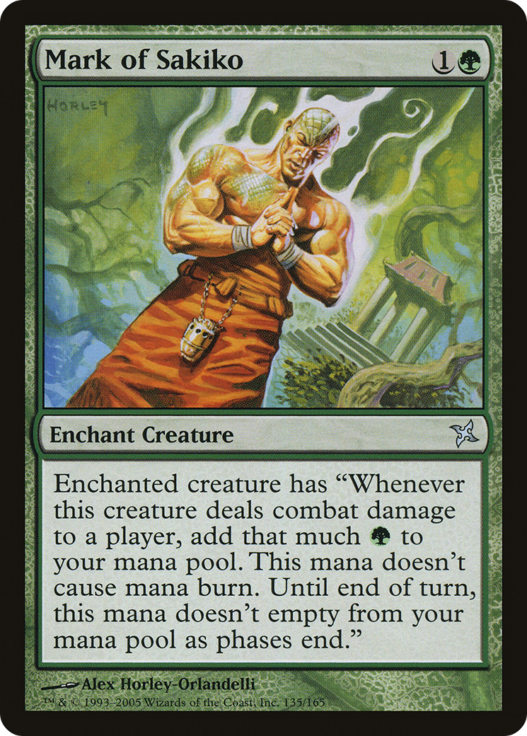 Mark of Sakiko (135) - Betrayers of Kamigawa