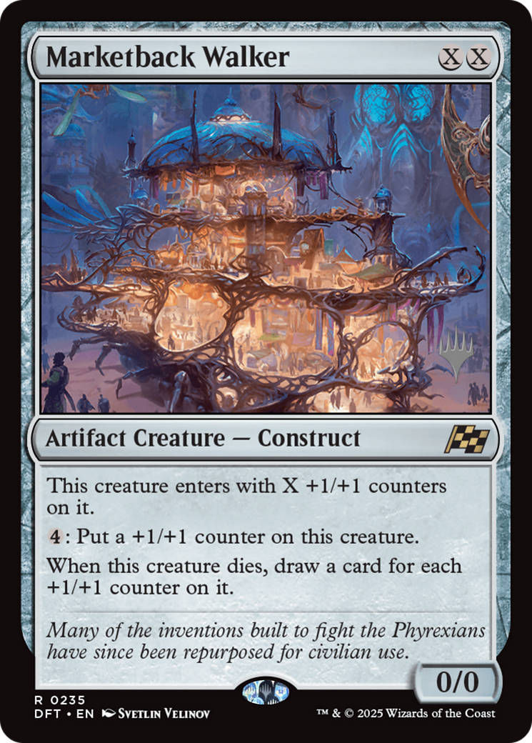 Marketback Walker (Promo Pack) (235) Foil - Aetherdrift