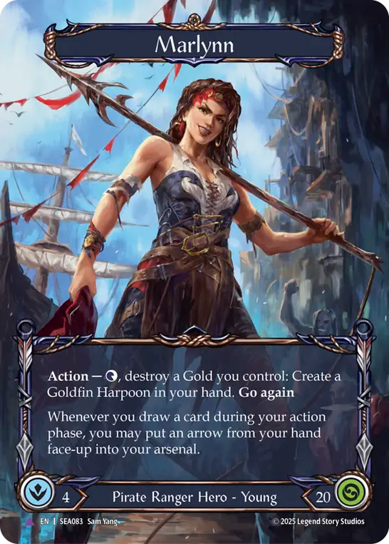 Marlynn (Marvel) (SEA083) Cold Foil - High Seas