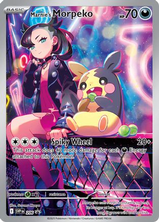 Marnie’s Morpeko (206) Holofoil - Black Star Promos