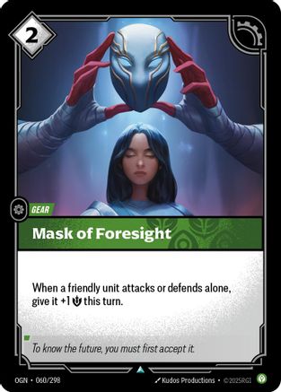 Mask of Foresight (060) Foil - Origins