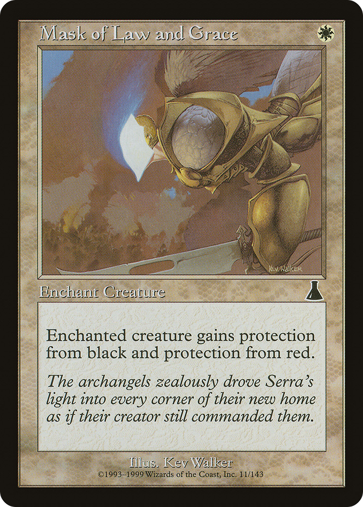 Mask of Law and Grace (011) - Urza's Destiny