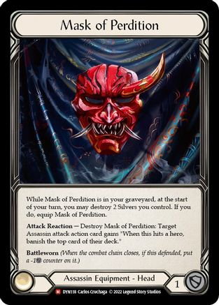 Mask of Perdition (DYN118) Cold Foil - Dynasty