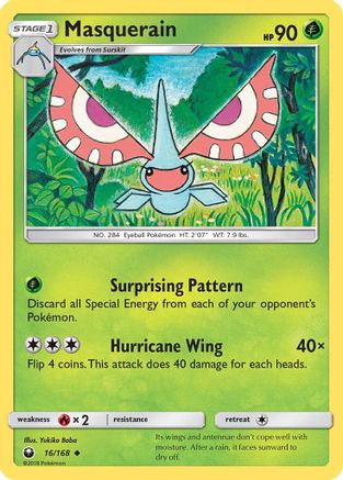 Masquerain (16) - Celestial Storm