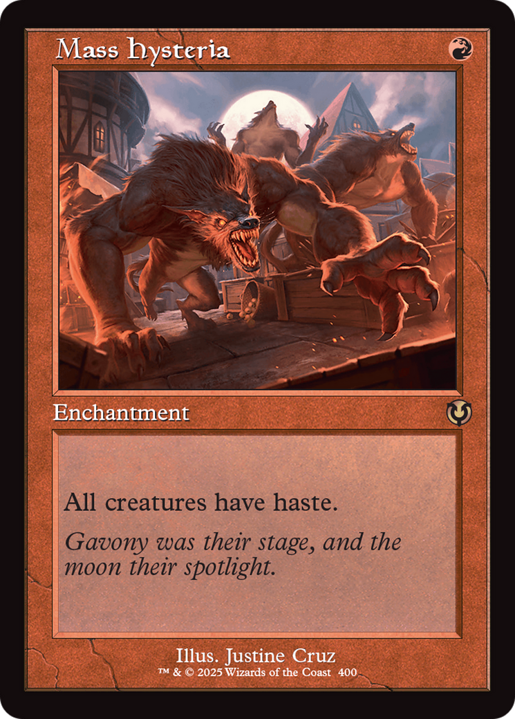 Mass Hysteria (Retro) (400) Foil - Innistrad Remastered