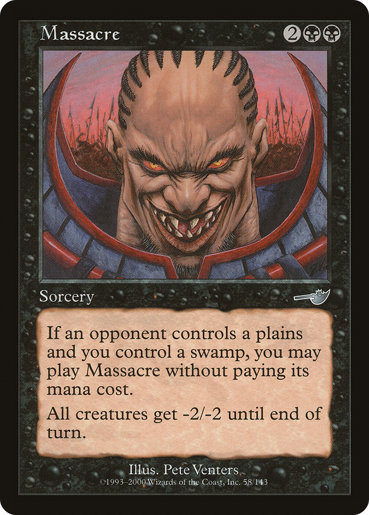 Massacre (058) Foil - Nemesis