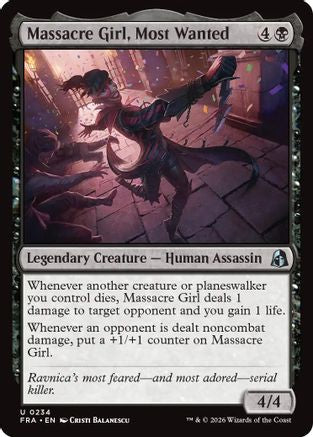 Massacre Girl, Most Wanted (234) - Reality Fracture