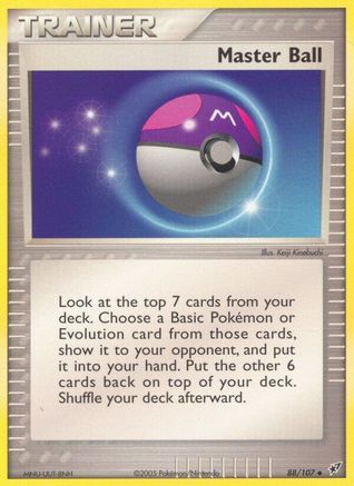 Master Ball (88) - Deoxys