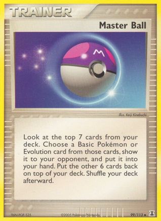 Master Ball (99) - Delta Species