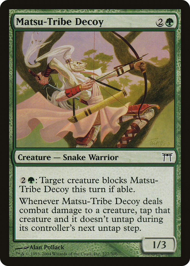 Matsu-Tribe Decoy (227) Foil - Champions of Kamigawa