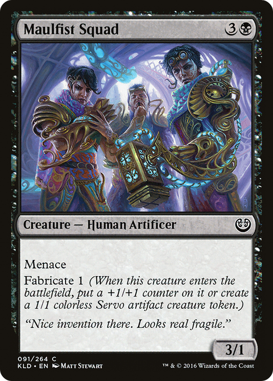 Maulfist Squad (091) Foil - Kaladesh