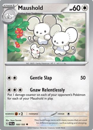 Maushold (168) - Paldea Evolved