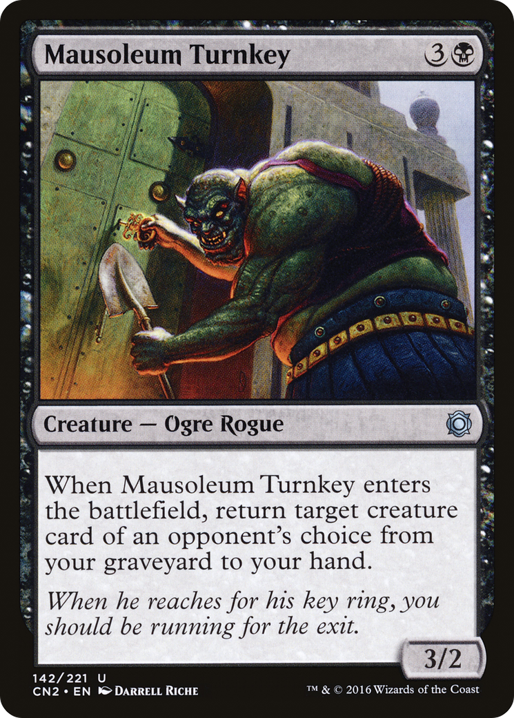 Mausoleum Turnkey (142) Foil - Conspiracy: Take the Crown