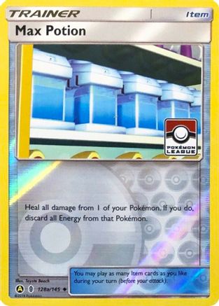 Max Potion (Pokemon League) (128a) Reverse Holofoil - League & Championship Cards