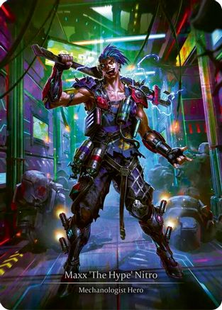 Maxx 'The Hype' Nitro (Marvel) (GEM105) Cold Foil - GEM Pack