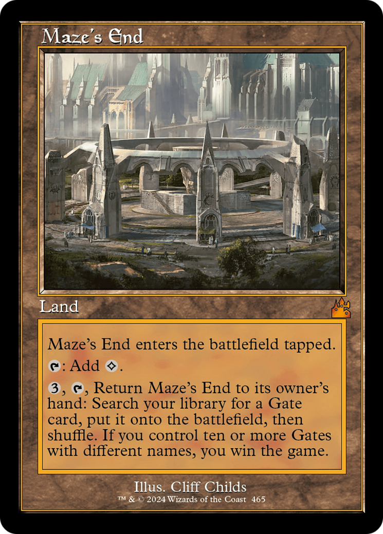Maze's End (Retro) (465) - Ravnica Remastered