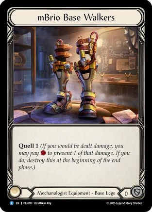 Mbrio Base Walkers (PEN061) Cold Foil - Compendium of Rathe