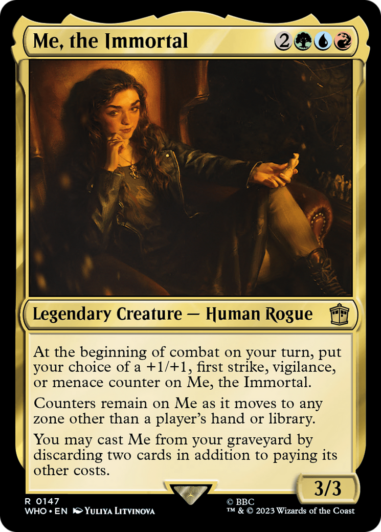 Me, the Immortal (147) Foil - Doctor Who