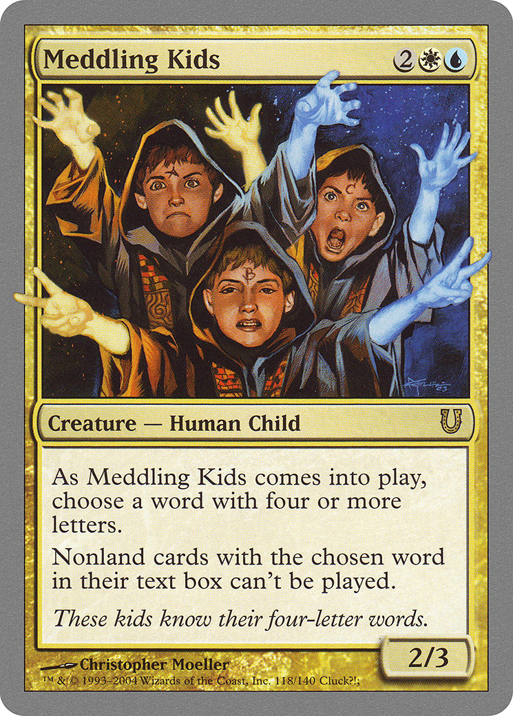 Meddling Kids (118) Foil - Unhinged