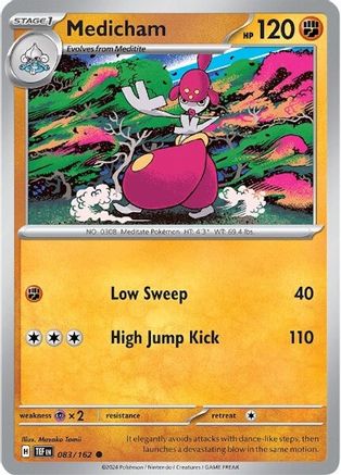 Medicham (83) Reverse Holofoil - Temporal Forces