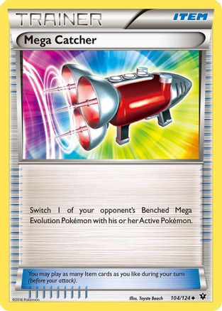 Mega Catcher (104) Reverse Holofoil - Fates Collide