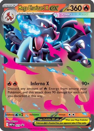 Mega Charizard X ex (29) Holofoil - Black Star Promos