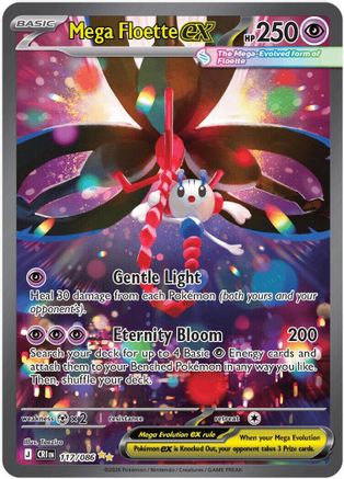 Mega Floette ex (Alternate Full Art) (117) Holofoil - Chaos Rising