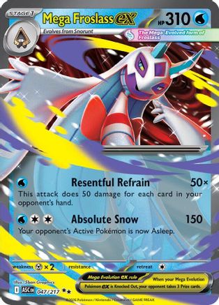Mega Froslass ex (47) Holofoil - Ascended Heroes
